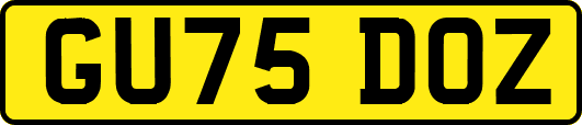GU75DOZ