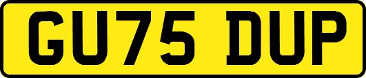 GU75DUP