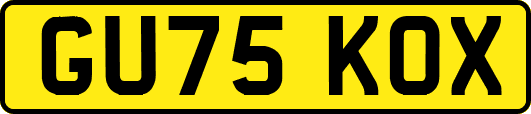 GU75KOX