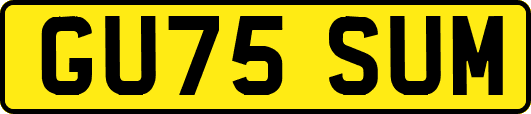 GU75SUM