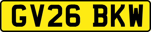 GV26BKW