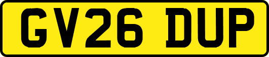 GV26DUP