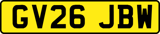 GV26JBW