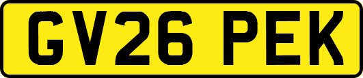 GV26PEK