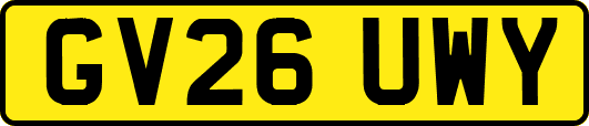 GV26UWY