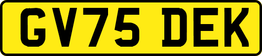GV75DEK
