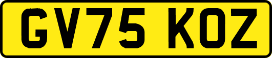 GV75KOZ