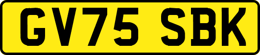 GV75SBK