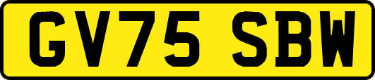 GV75SBW