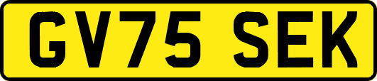 GV75SEK