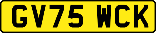 GV75WCK