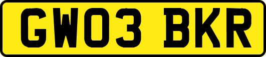 GW03BKR