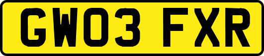 GW03FXR