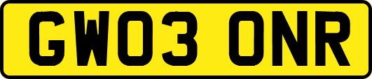 GW03ONR