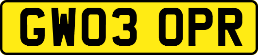 GW03OPR