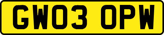 GW03OPW