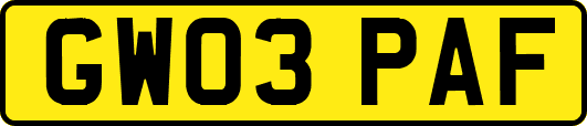 GW03PAF
