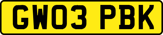 GW03PBK