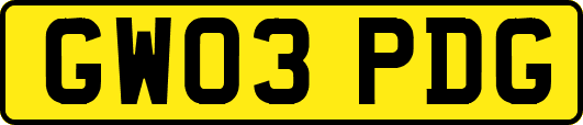 GW03PDG