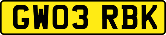 GW03RBK