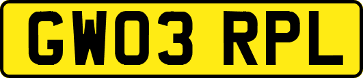 GW03RPL