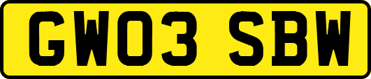 GW03SBW