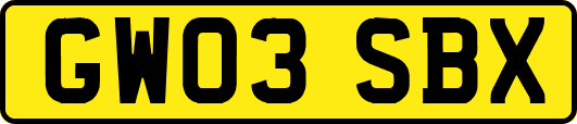 GW03SBX