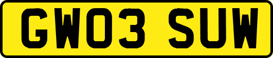 GW03SUW