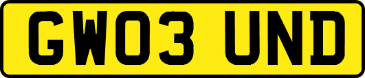 GW03UND