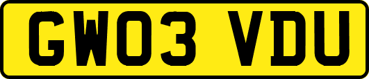 GW03VDU