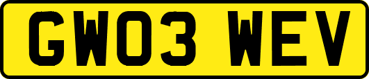 GW03WEV