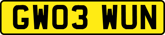 GW03WUN