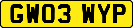 GW03WYP