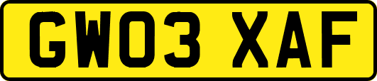 GW03XAF