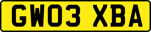GW03XBA
