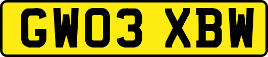 GW03XBW