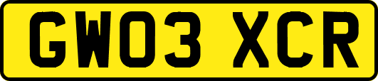GW03XCR