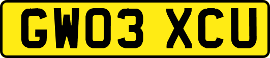 GW03XCU