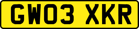 GW03XKR