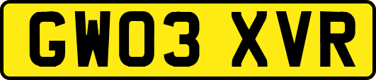GW03XVR