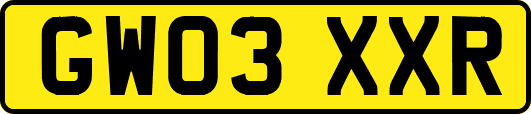 GW03XXR