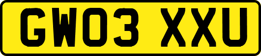 GW03XXU