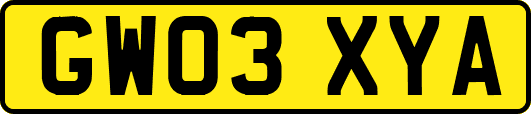 GW03XYA