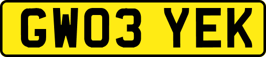 GW03YEK