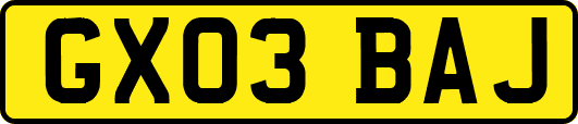 GX03BAJ