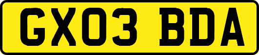 GX03BDA