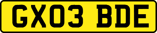 GX03BDE