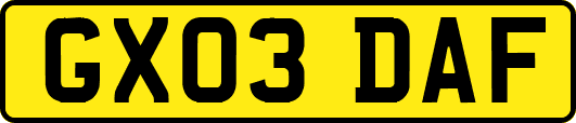GX03DAF