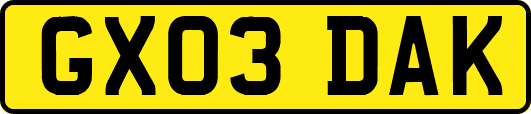 GX03DAK