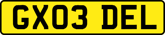 GX03DEL